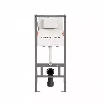 Инсталляция Ceramicanova Balance для подвесного унитаза без кнопки (CN121001)