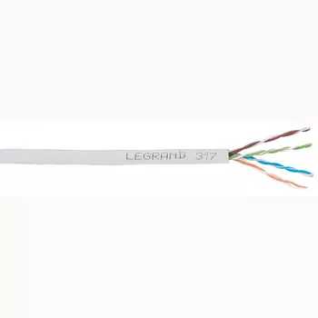 Интернет-кабель (витая пара) UTP 4PR CAT5e 4х2х0,5 мм Legrand (305 м)