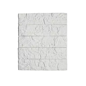 Искусственный камень ЕвроЛит Аппалачи белый (27 шт.=1 кв.м)
