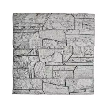 Искусственный камень ЕвроЛит Венеция темно-серый (24 шт.=1 кв.м)