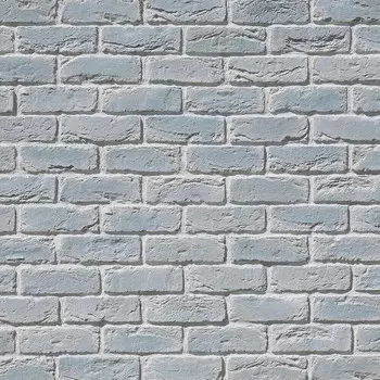 Искусственный камень Monte Alba Вельс Брик бирюзово-ледяной (44 шт.=0,75 кв.м.)