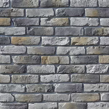 Искусственный камень White Hills Рейн Брик серый (48 шт.=1,1 кв.м)