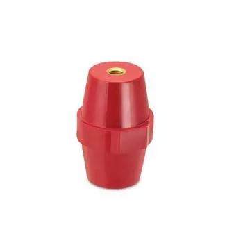 Изолятор EKF Basic SM-25 IP30 275 А без болта пластиковый красный (10 шт.) (plc-sm-25-wb)