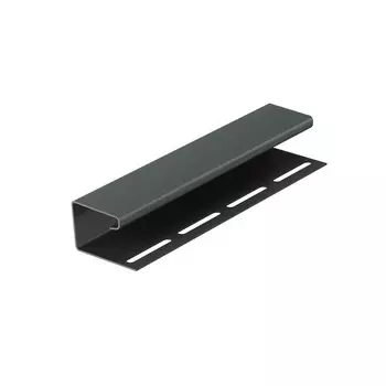 J-профиль ПВХ Docke графит RAL 7024 3 м