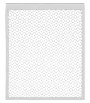 Экран декоративный металлический Evecs ДМЭР 610х490 мм белый 5-ти секционный