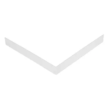 Экран для поддона Good Door Квадро ABS-акрил 90х90х10 см квадрат белый (ЭЛ00019)