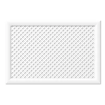 Экран для радиатора Готико 900х600 мм белый