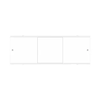 Экран для ванны Метакам Bravo ПВХ 148х52 см белый раздвижной (ЭПS_012169)