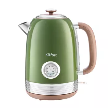 Электрический чайник Kitfort КТ-6110 1,7 л зеленый