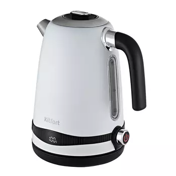 Электрический чайник Kitfort КТ-6121-2 1,7 л белый/черный