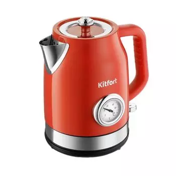Электрический чайник Kitfort КТ-6147-3 1,7 л красный