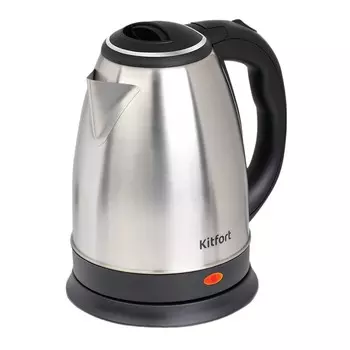 Электрический чайник Kitfort КТ-6158 1,8 л хром/черный