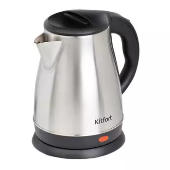 Электрический чайник Kitfort КТ-6161 1,8 л хром/черный