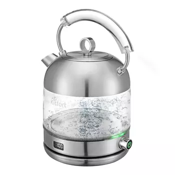 Электрический чайник Kitfort КТ-6172 1,7 л хром