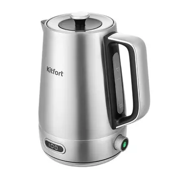 Электрический чайник Kitfort КТ-6182 1,7 л хром