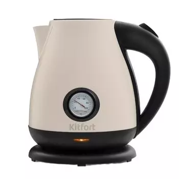 Электрический чайник Kitfort КТ-642-3 1,7 л белый/черный