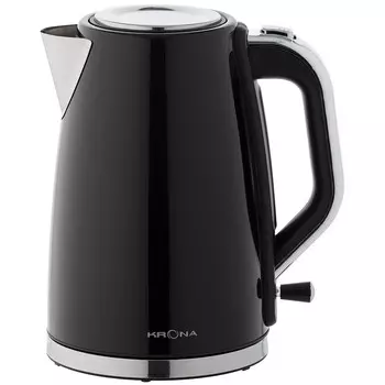 Электрический чайник Krona Stahl Black 1,7 л черный