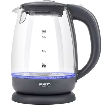 Электрический чайник Red Solution RK-G185 1,7 л темно-серый