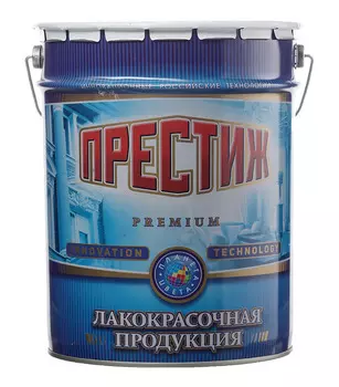 Эмаль Престиж Master Prof для бетонных полов серая полуматовая 20 кг