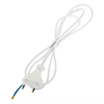 Кабель для светильника Duwi IP20 230 В 2 м белый (28564 9)