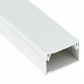 Кабель-канал EKF 80х60 мм белый 2 м (4 шт.) (kk-80-60)