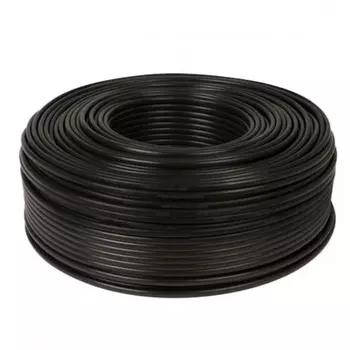 Кабель коаксиальный телевизионный уличный SAT 703 1х6,8 мм экранированный AVS Electronics черный (25 м)