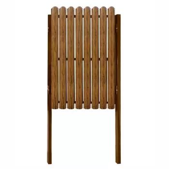 Калитка распашная с двухсторонним штакетником 1х1,5 м дерево