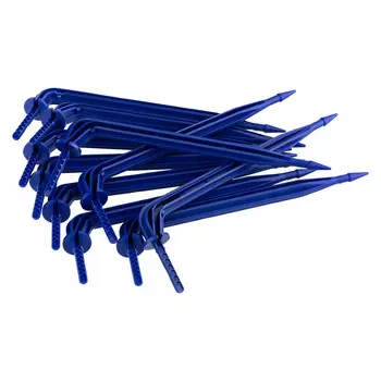 Капельница-колышек с лабиринтом для капельного полива MasterProf пластиковая 2-4 л/ч (10 шт.) (ДС.070736)