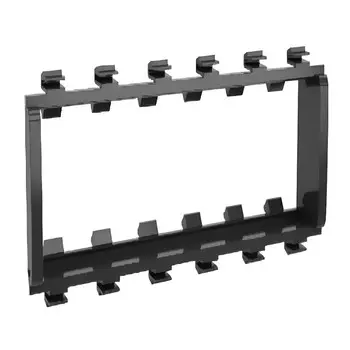 Каркас для кабель-канала DKC Viva черный 6 модулей (9898624)