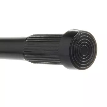 Карниз для ванной 140-260 см телескопический прямой алюминий черный FX-51-000