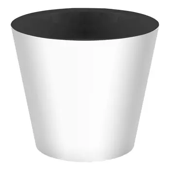 Кашпо декоративное Idi land Rosemary d330 мм с дренажной вставкой 16 л белое