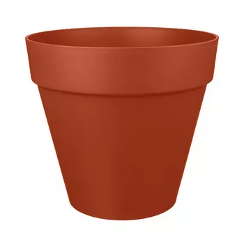 Кашпо декоративное Idi land Tarragon d250 мм со вставкой 7 л терракотовое