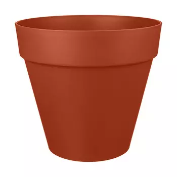 Кашпо декоративное Idi land Tarragon d280 мм со вставкой 10 л терракотовое