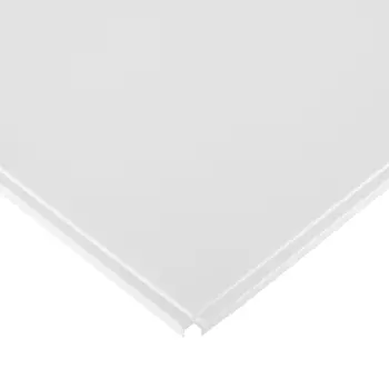 Кассета для подвесного потолка 600х600 мм Албес Line Эконом алюминиевая белая матовая