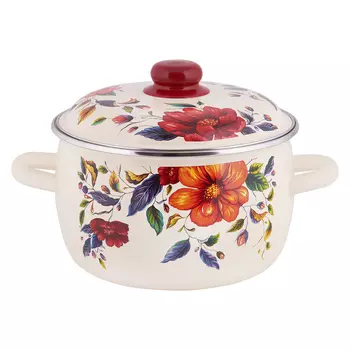 Кастрюля Appetite Anemone 3 л эмалированная сталь (550000509)