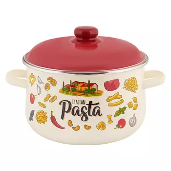 Кастрюля Appetite Pasta Italian 5,5 л эмалированная сталь (550000504)
