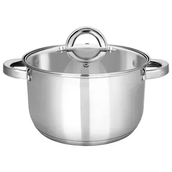Кастрюля Appetite Rondy 5 л нержавеющая сталь (SH07503)