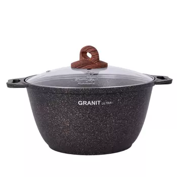 Кастрюля Kukmara Granit Ultra Original 3 л литой алюминий с антипригарным покрытием (кго32а)