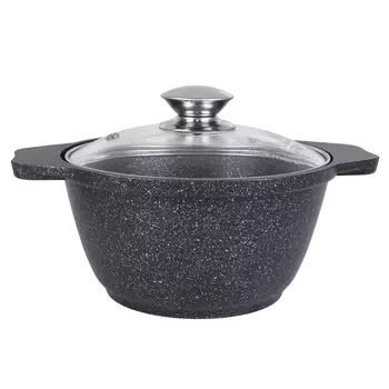 Кастрюля Kukmara Мрамор 1 л литой алюминий с антипригарным покрытием (60067214)