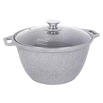 Кастрюля Kukmara Мрамор 4 л литой алюминий с антипригарным покрытием (60067218)