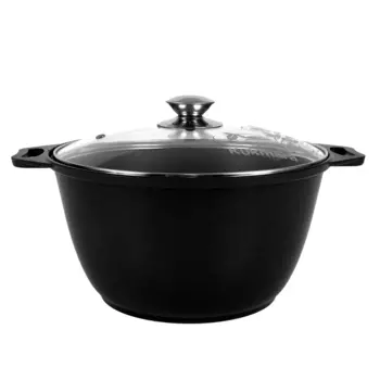 Кастрюля Kukmara Традиция 4 л литой алюминий с антипригарным покрытием (60060433)