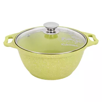 Кастрюля Kukmara Trendy style 2 л литой алюминий с антипригарным покрытием (60074108)