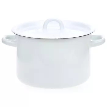 Кастрюля Магнитогорская эмаль 3 л эмалированная сталь (092977)