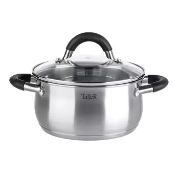 Кастрюля Taller Шелборн 2,2 л нержавеющая сталь (TR-11044)