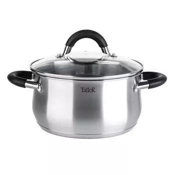 Кастрюля Taller Шелборн 3,2 л нержавеющая сталь (TR-11045)