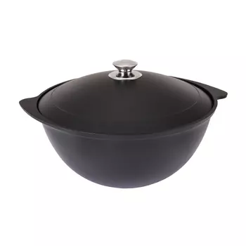 Казан Kukmara Традиция 7 л литой алюминий с антипригарным покрытием с крышкой (к70а)