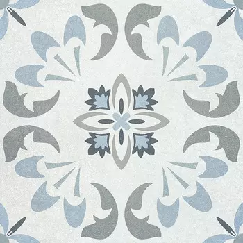 Керамогранит ProGres Majolica серый светлый декор 450х450х8 мм (6 шт.=1,215 кв.м)