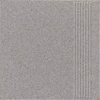 Керамогранит ступень Unitile Техногрес серый 300х300х8 мм (14 шт.=1,26 кв.м)