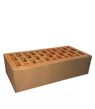 Кирпич лицевой пустотелый красный флешинг М175 250х120х65 мм (1NF) ЛСР (РКЗ)