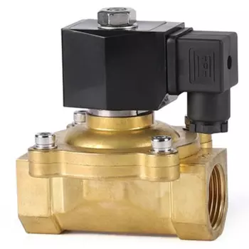 Клапан электромагнитный DN.ru Ду25 10 бар двухходовой 220 В (D130-00531)